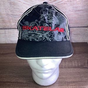 Boys Youth Skatelab Black Fitted Hat 2009